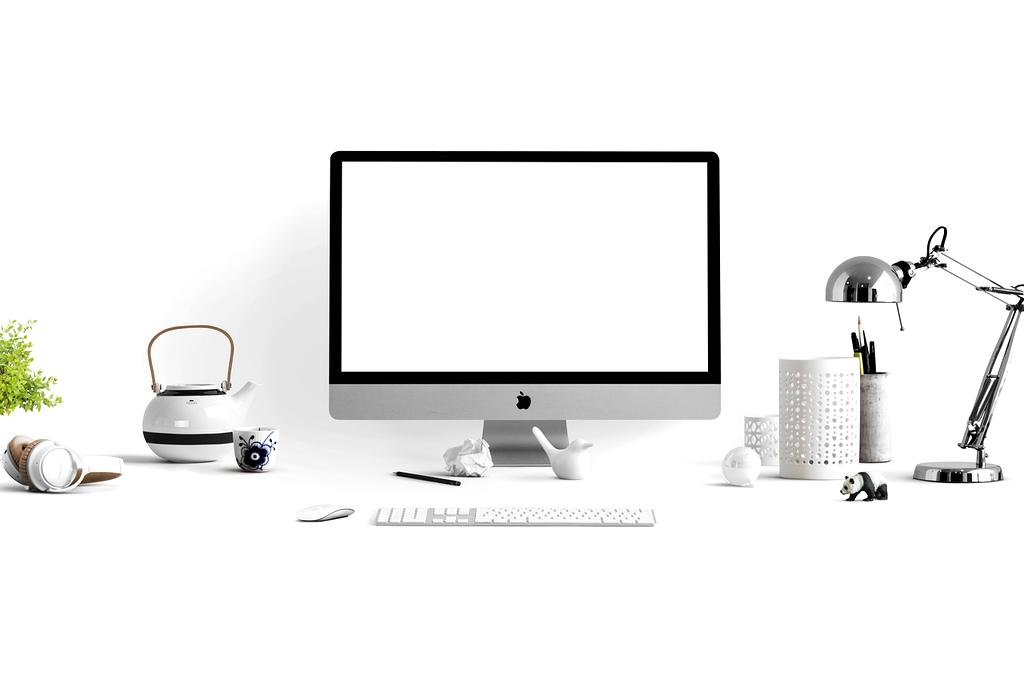 Organized digital folders with AI interface